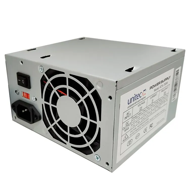 FUENTE DE PODER UNITEC ATX-750W 24 PINES (77088770446389)